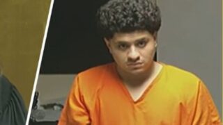 a man arrested