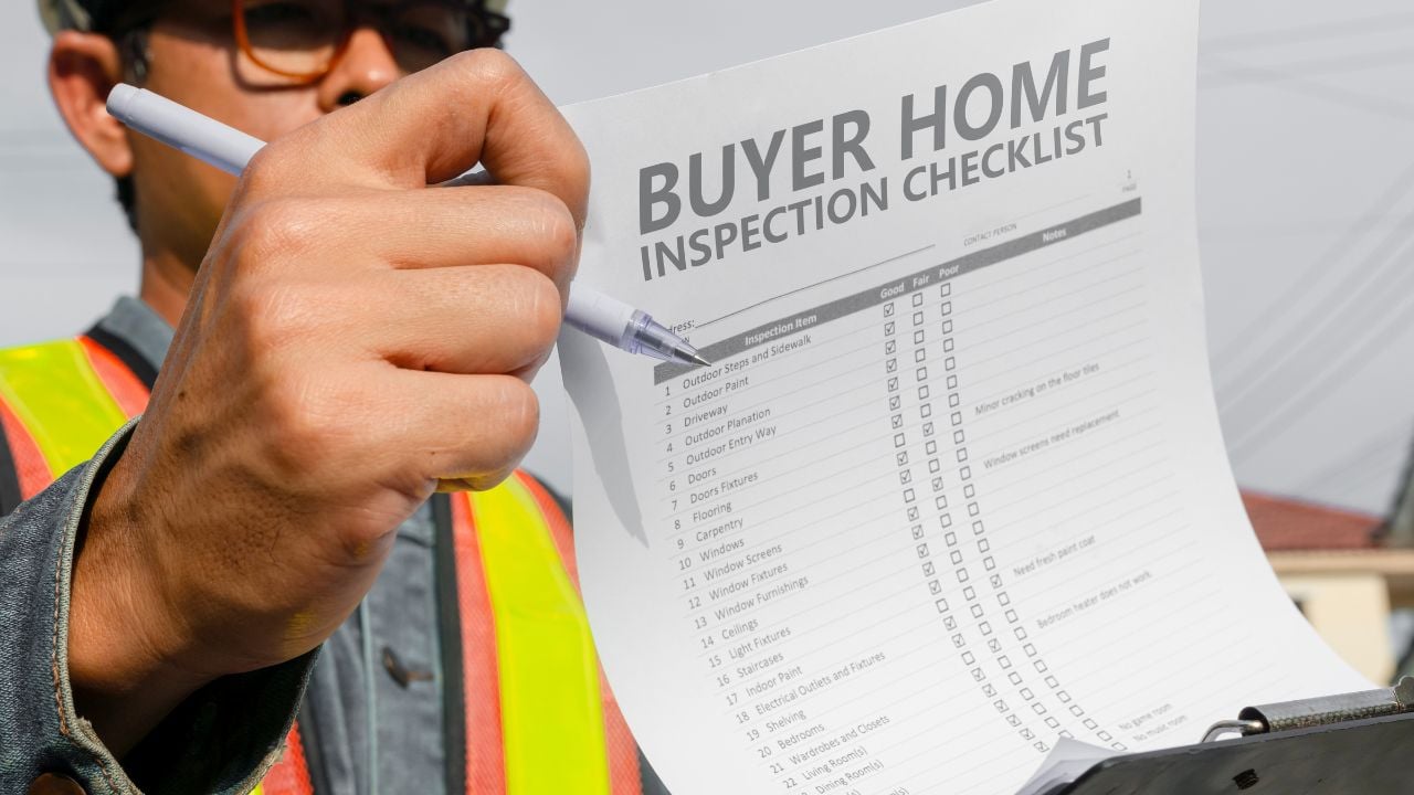 The home inspector or engineer checks the building structure and house construction specifications. After the renovation is complete