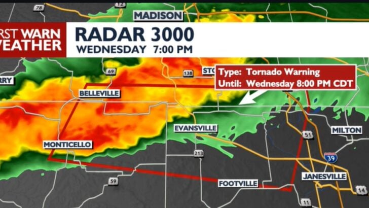 At Least Two Families Lost Their Homes After a Suspected Tornado Tore Through a Wisconsin Village