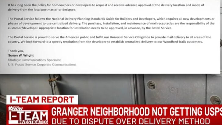 A Neighborhood Has Gone Without Door-to-Door Mail Since June 1st Over a Cluster Mailbox Dispute