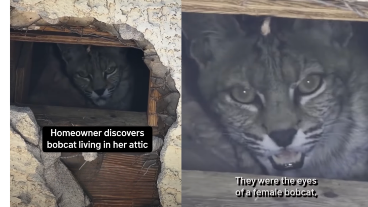 A Scottsdale Homeowner Heard Scratching From the Roof. It Was a Mother Bobcat and Her Kittens.