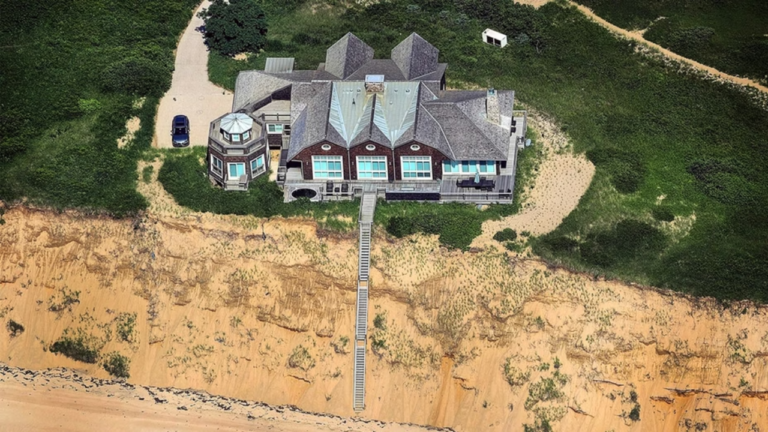 A Lawyer Bought a $5.5 Million Cape Cod House on a Crumbling Cliff. Now He’s Suing the Bank
