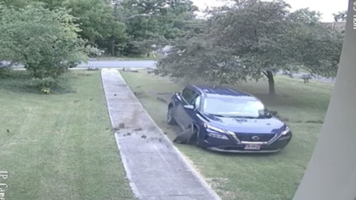 Nine Cars Have Crashed Into This Maryland Homeowner’s Yard in Just Two Years
