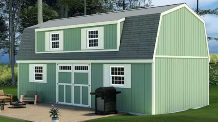 Home Depot Is Selling a Two-Story “Barndominium” Shed With More Space Than Some Apartments