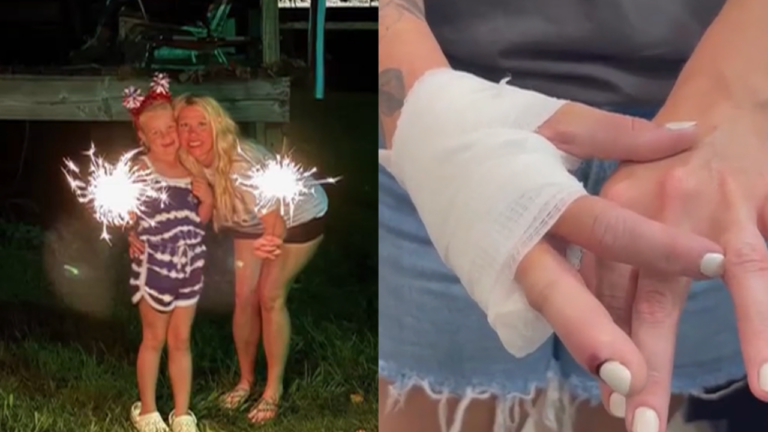 An Oklahoma Mom Took a Firework From Her 7-Year-Old. Then It Exploded in Her Hand.