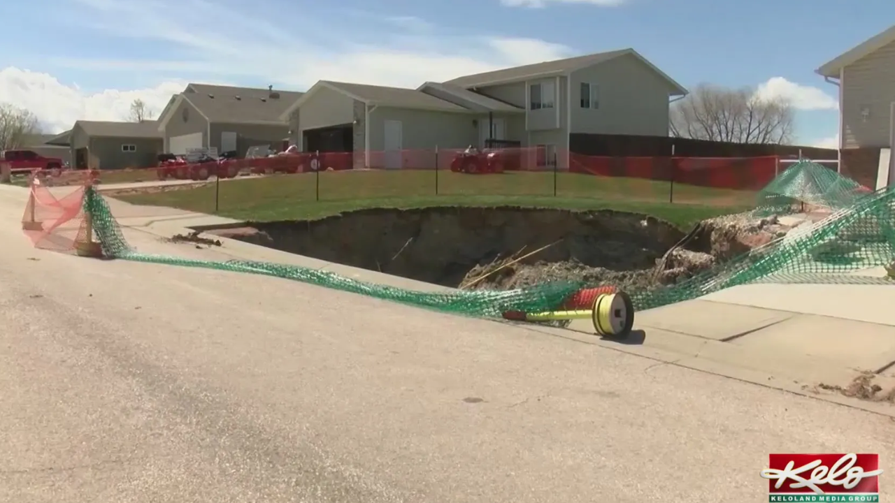 South Dakota Sinkhole.