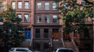Manhattan brownstones