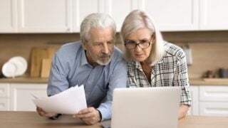 homeowner reading legal notice