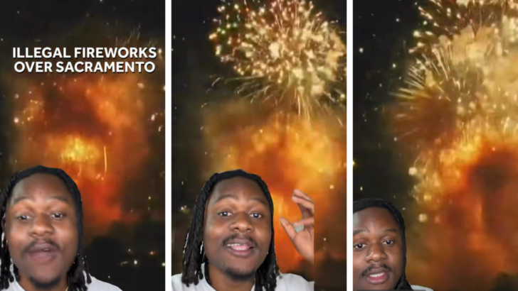 California Homeowner Faces $100,000 Fine After Illegal Fireworks Display Goes Viral
