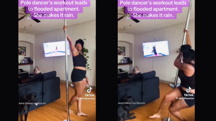 A Texas Woman’s Pole Dancing Mishap Leads to Several Flooded Apartments