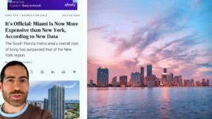 Miami Now More Expensive Than NYC