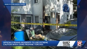 Homeowner Sets Fire While Burning Weeds