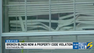 Broken Blinds Now a Property Code Violation