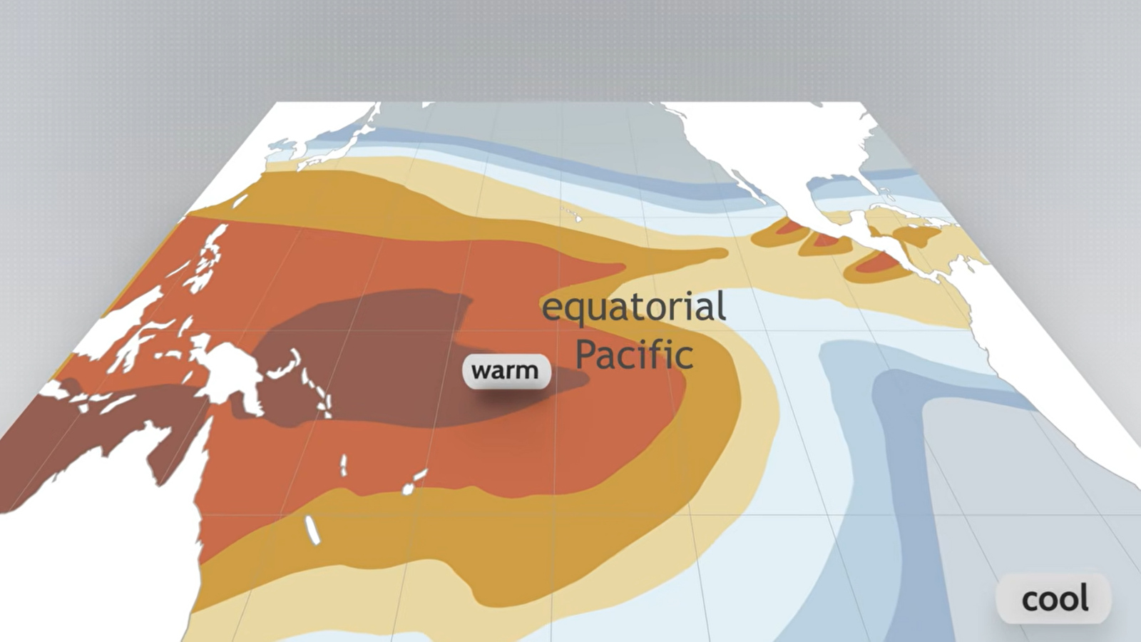 El Niño map.