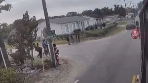 90 people caught driving past school bus.