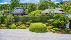 Shuonan Ikkyu-ji Temple, Kyoto, Hojo Garden, South Garden