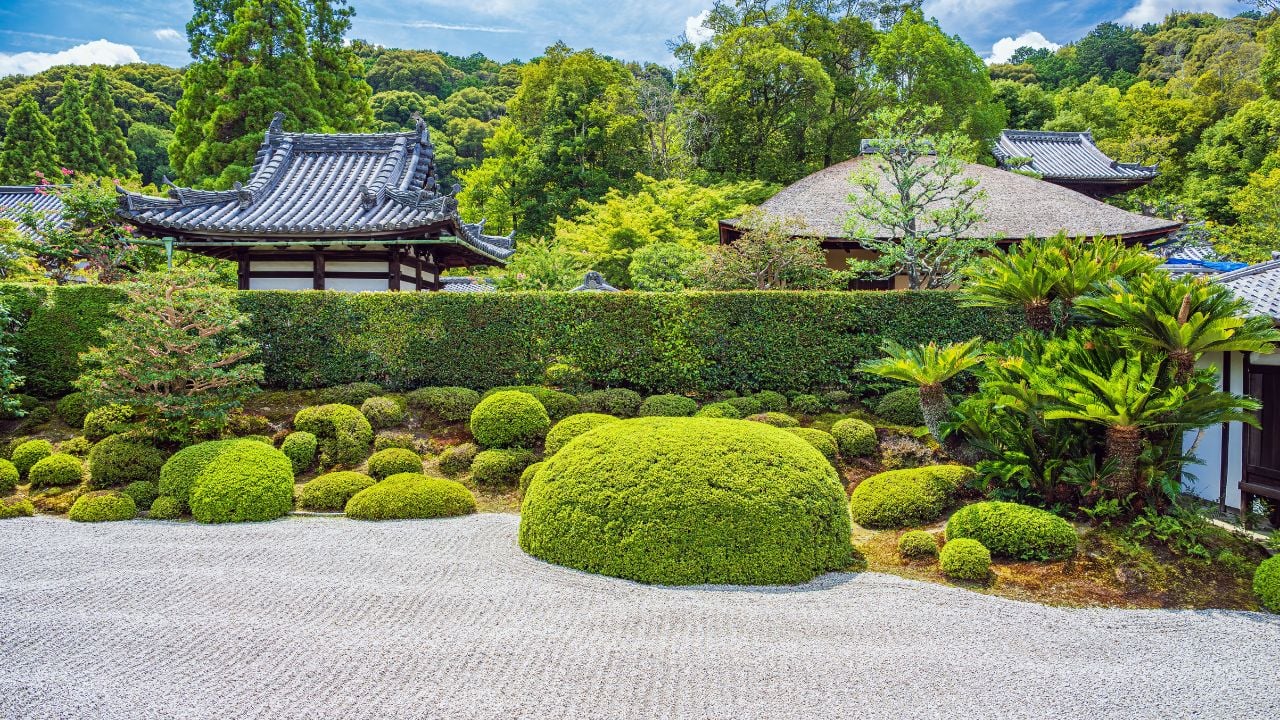 Shuonan Ikkyu-ji Temple, Kyoto, Hojo Garden, South Garden