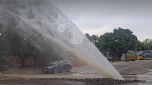 Watermain Break Soaks Houses