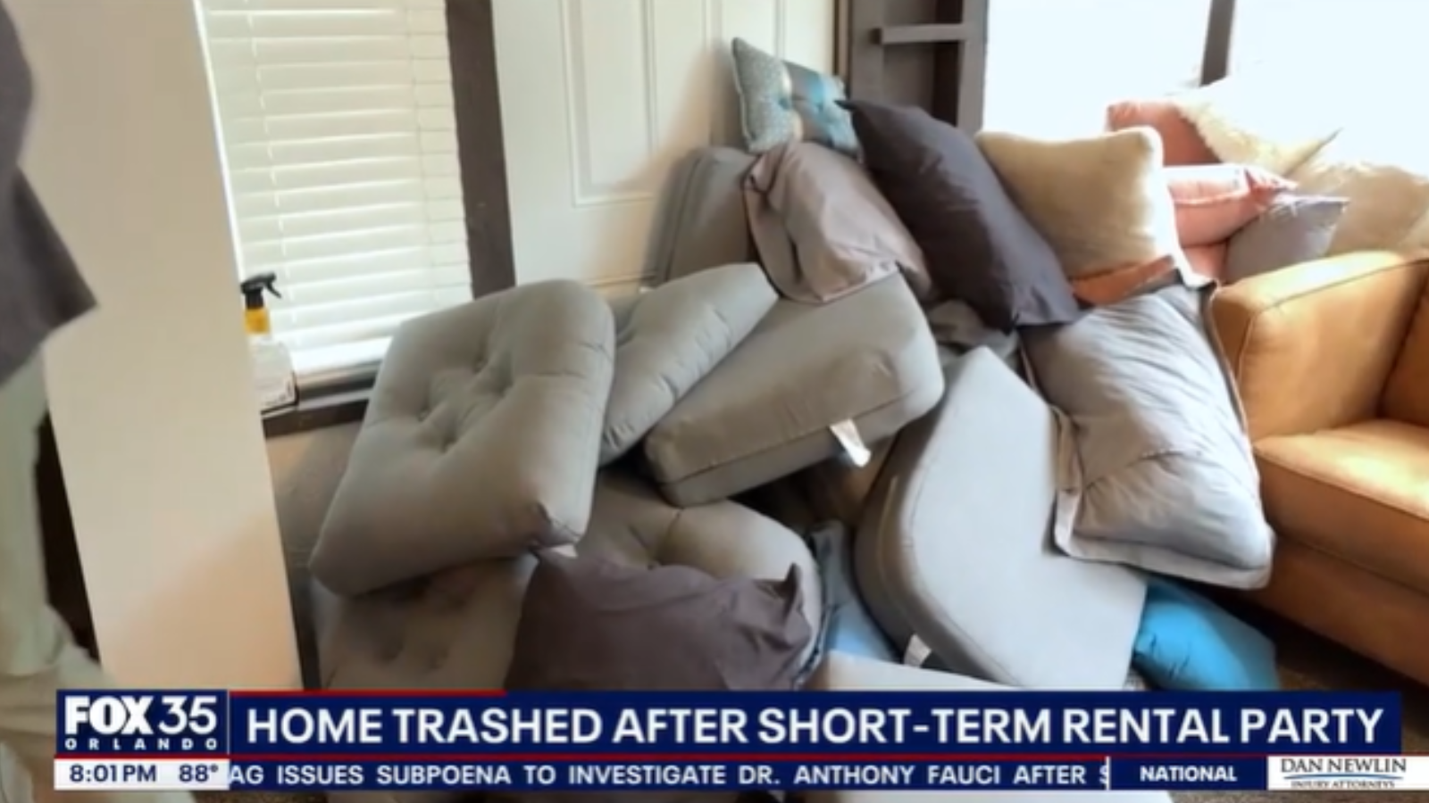 Parties Trashing Rental House