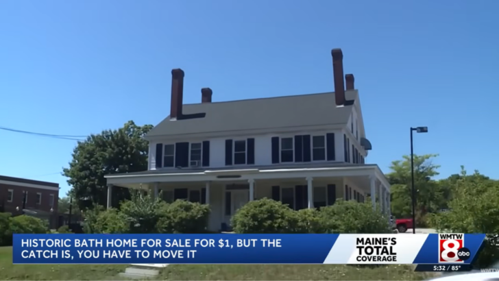 You Can Buy a Historic Home in Maine for $1—but There’s a Massive Catch