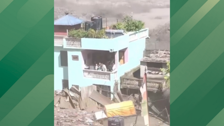 Heartbreaking Footage Shows People and Buildings Swept Away in Nepal Flooding