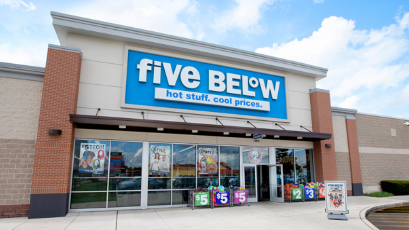 Stock image Five Below.