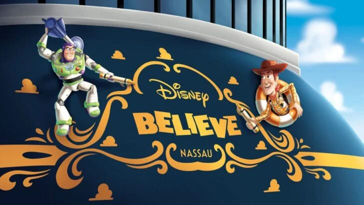 Brand New Disney Believe Cruise Ship Will Put Moana in the Grand Hall and Woody and Buzz on Its Stern