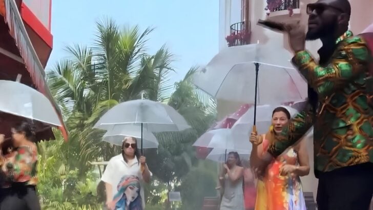 Dubai Resort Built a Street Where It Rains on Demand
