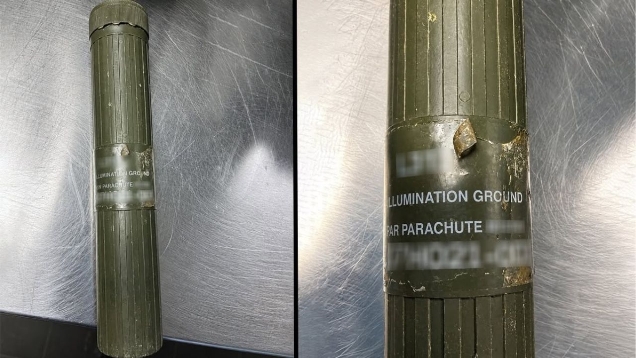 parachute flare