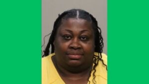 woman hides money in body.