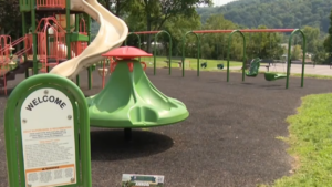 playground damage leads to lawsuit.