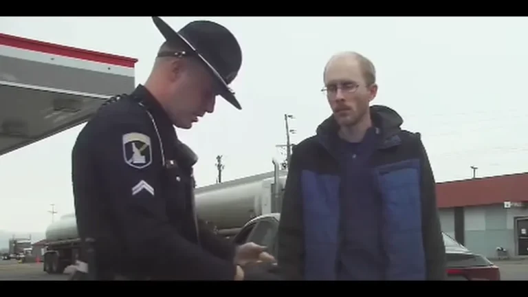 A traffic stop along an Idaho highway began with a former Minnesota teacher behind the wheel of a borrowed car.