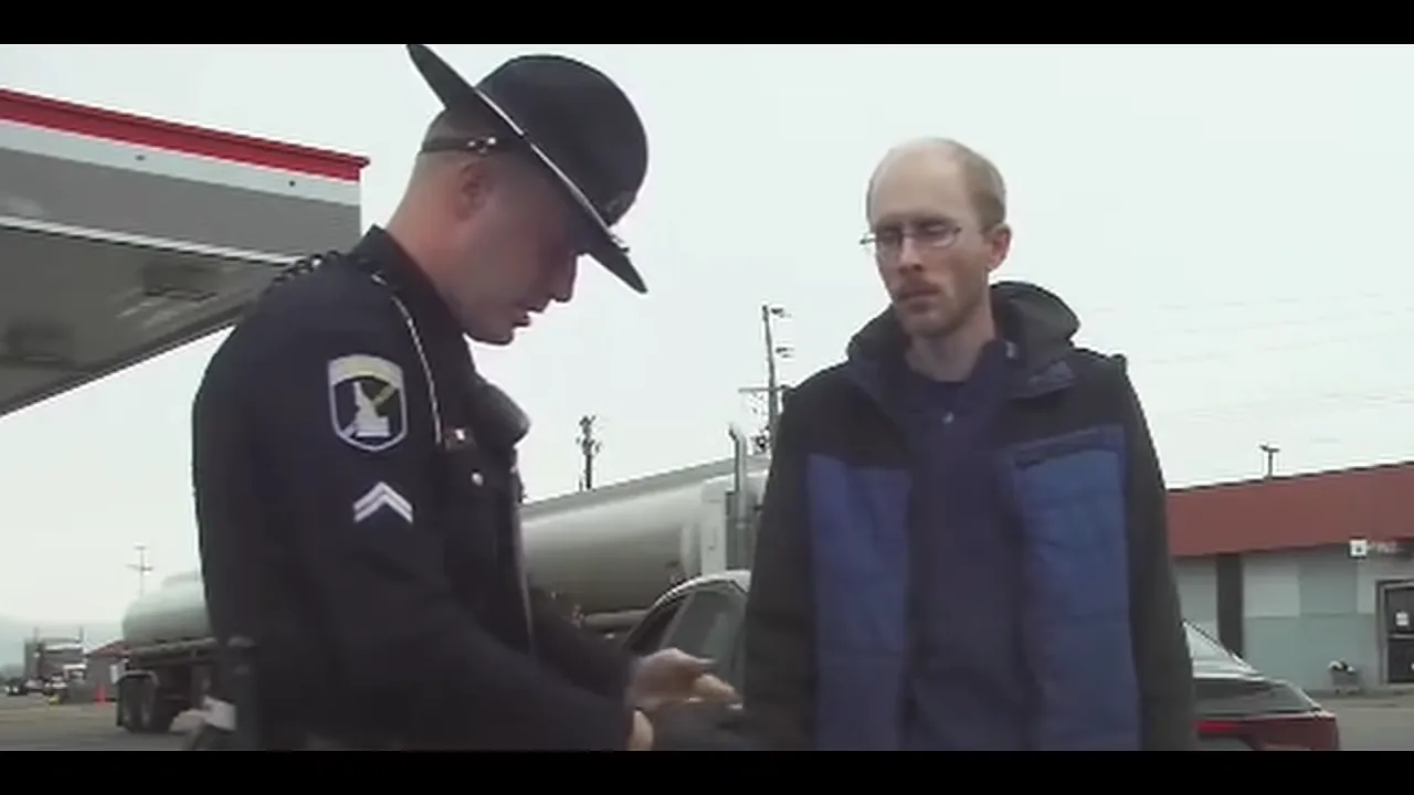 A traffic stop along an Idaho highway began with a former Minnesota teacher behind the wheel of a borrowed car.