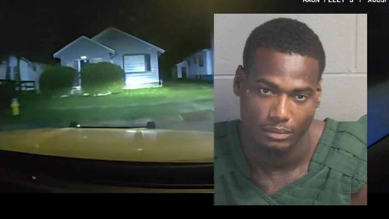 Man steals police cruiser.