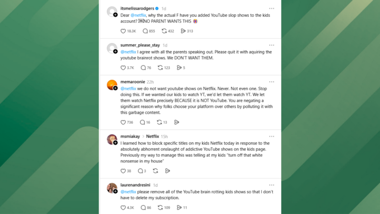Netflix goes viral over YouTube streamers.