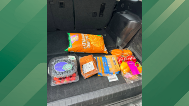 $50 worth of groceries.