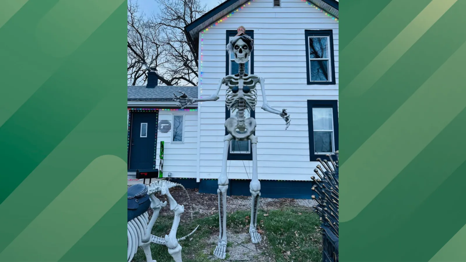 Town wants skeletons gone.