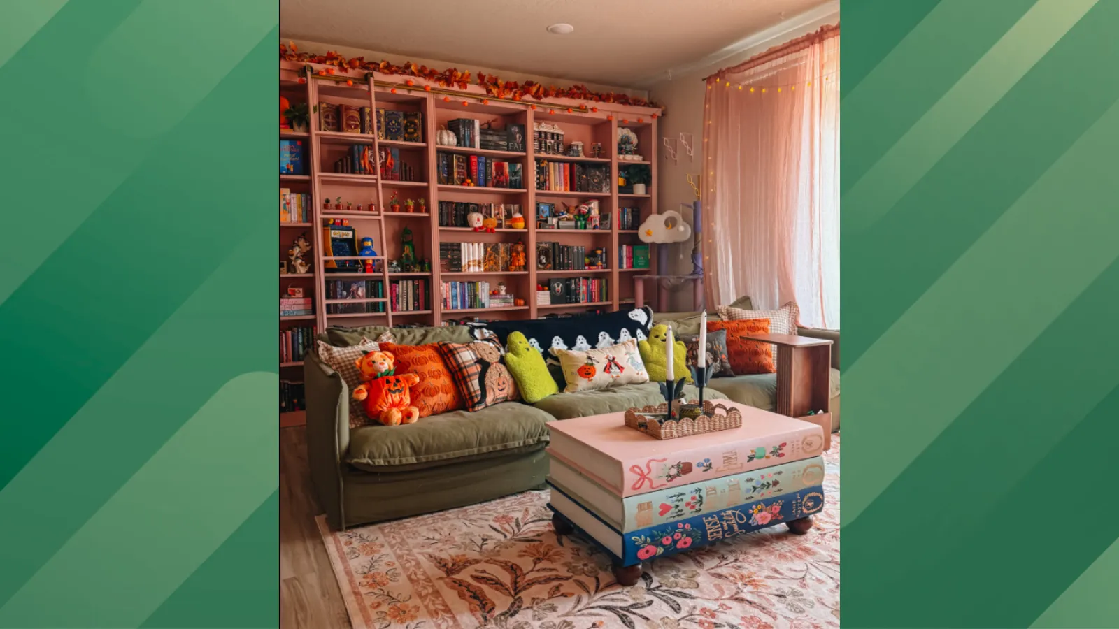 Viral apartment makeover.