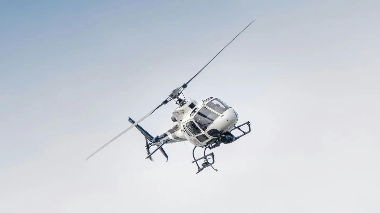 helicopter.