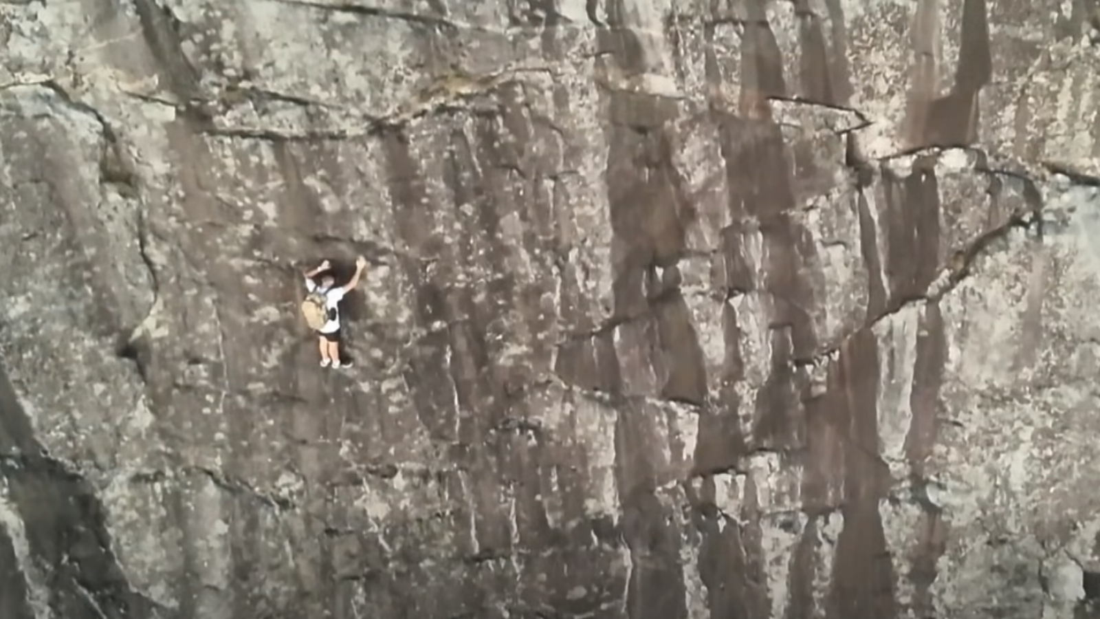 Climber Calls 911 After Getting Stranded on Tiny Ledge 260 Feet Up