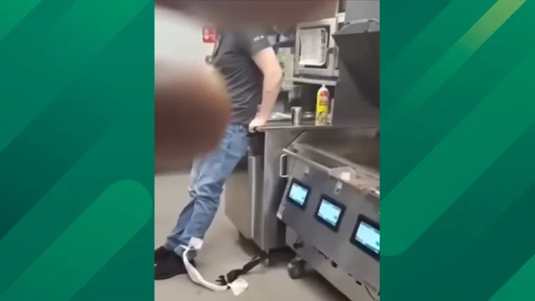 wendy's worker was tied up in the kitchen.