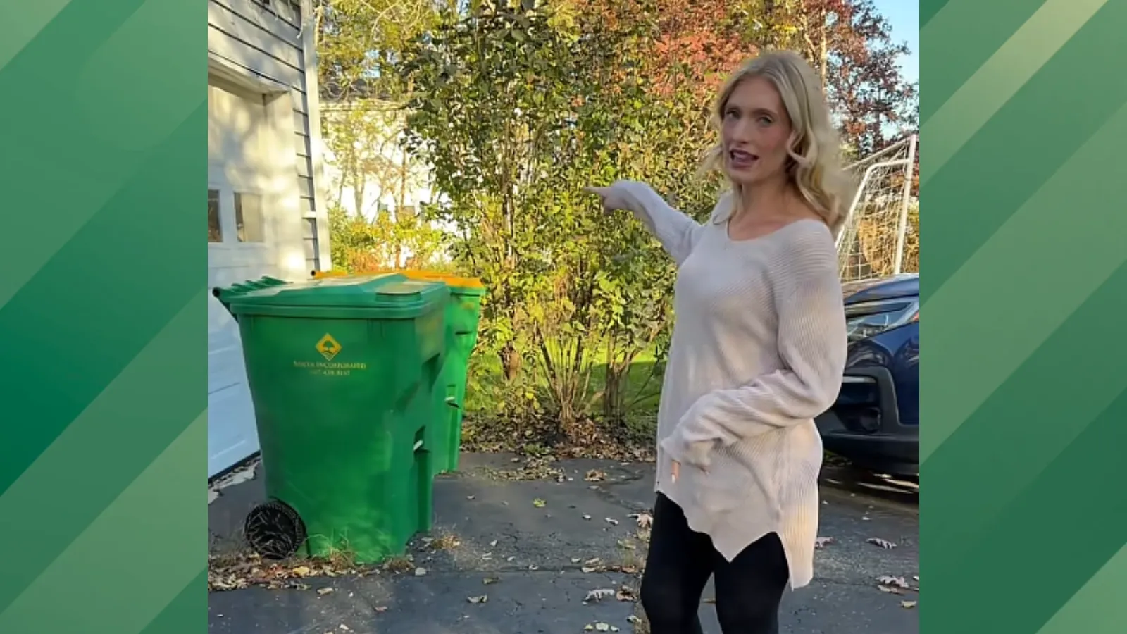 Woman shares what normal yards look like.