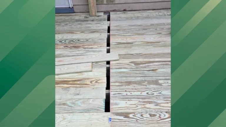 Homeowner questions contractor's work.
