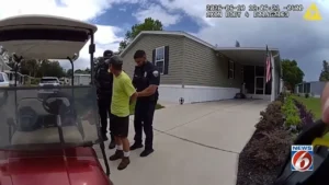Man Arrested After He Used His Golf Cart as a Weapon Against His Neighbor