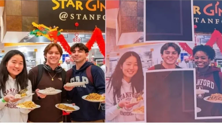 Stanford replaced latino student with AI-Generated black woman in dining Ad.