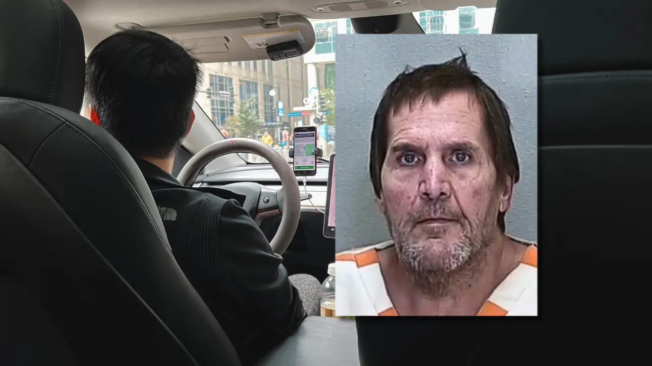 Florida man fights fellow Uber passenger on the way to Walmart.