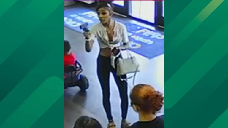 Indianapolis mom pulls a gun.