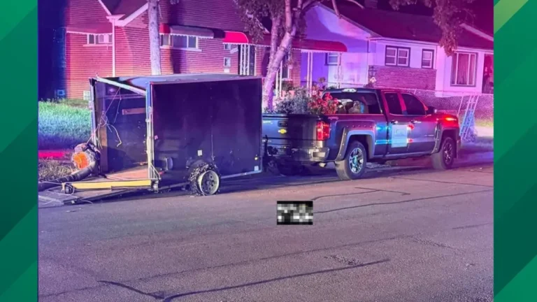 Michigan Man Flees Police With Trailer Full of Landscaping Tools Until the Cargo Starts Flying, Police Say.