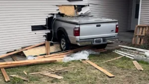 80-Year-Old Man Crashes Into Someone’s Home When Parking