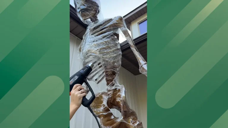 Scary skeleton transformation.
